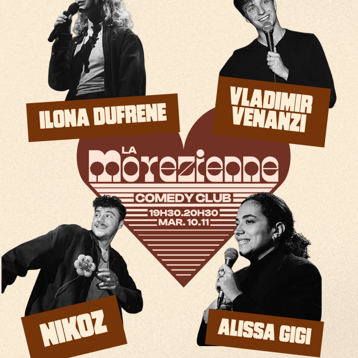 Vladimir Venanzi, Ilona Dufrene, Alissa Gigi & Nikoz